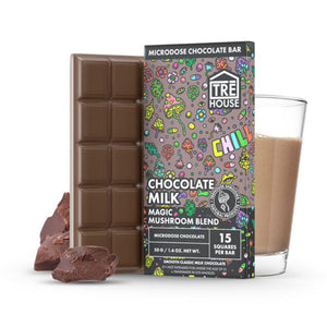 Tre House - Chocolate Bar - Magic Mushrooms - Chocolate Milk